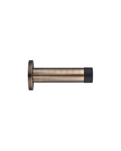 Zoo Hardware ZAB07FB Door Stop - Cylinder c/w Rose 70mm Florentine Bronze
