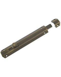 Zoo Hardware ZAB100CFB Surface Bolt 202mm Florentine Bronze