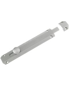 Zoo Hardware ZAB100CSC Surface Bolt 202mm Satin Chrome