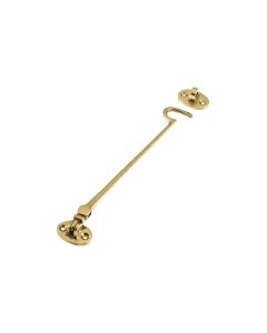 Zoo Hardware ZAB64 Cabin Hook (Heavyweight) 10" Polished Brass