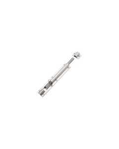Zoo Hardware ZAS01BSS Barrel Bolt 200mm x 40mm including Keeps and Screws Satin Stainless