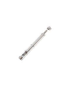 Zoo Hardware ZAS01CSS Barrel Bolt 300mm x 40mm including Keeps and Screws Satin Stainless