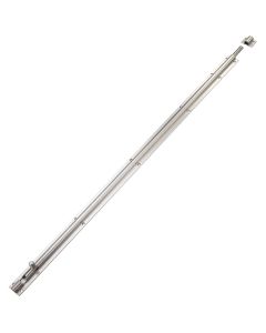 Zoo Hardware ZAS01FSS Barrel Bolt 900mm x 40mm including Keeps and Screws Satin Stainless