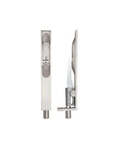 Zoo Hardware ZAS02SS Lever Action Flush Bolt 20 x 150mm Satin Stainless
