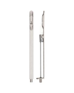 Zoo Hardware ZAS05RSS Lever Action Flush Bolt Radius 20mm x 305mm Satin Stainless