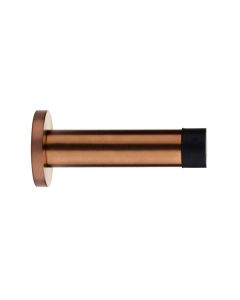 Zoo Hardware ZAS07-PVDBZ Door Stop - Cylinder - 70mm Projection With Rose PVD Satin Bronze