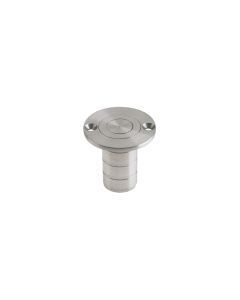 Zoo Hardware ZAS14ASS Dust Socket for Flush Bolts - Wood 20mm dia. x 38mm Satin Stainless