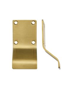 Zoo Hardware ZAS19-PVDSB Cylinder Latch Pull - Blank Profile - 88mm x 43mm - PVDSB