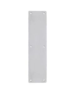 ZOO HARDWARE ZAS32RDSS Finger Plate - Blank (Radius) 75mm x 650mm Satin Stainless