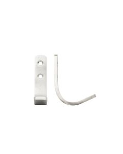Zoo Hardware ZAS72HDSS Single Coat Hook - Heavy Duty Version Satin Stainless