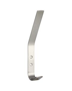Zoo Hardware ZAS73SS Hat and Coat Hook 180mm Satin Stainless