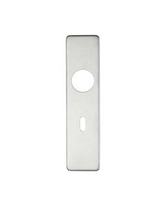 Zoo Hardware ZCS41SS Cover plate for 19 mm RTD Lever on Short Backplate - Lock 57mm - 45mm x 180mm Satin Stainless