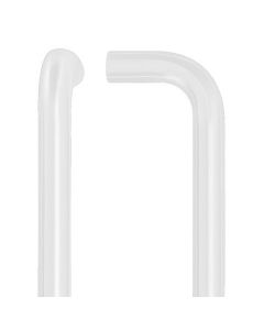 Zoo Hardware ZCSD425-PCW 19mm X 425mm Bolt Fix Pull Handle - Rosso - Powder Coated Matt White