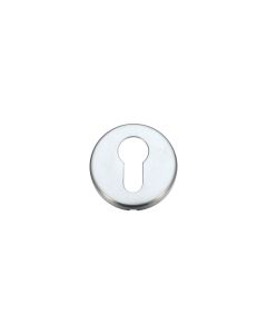 Zoo Hardware ZCZ001SC Euro Profile Escutcheon 52mm dia Satin Chrome