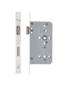 Zoo Hardware ZDL7260LL-PCW DIN lift To Lock - 72mm c/c 1 Pc Forend Square Powder Coated White