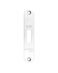 Zoo hardware Radius Forend, Strike and Escutcheon Pack For ZFB02 Fire Brigade Lock Polished Stainless ZFBAP02-R-PSS