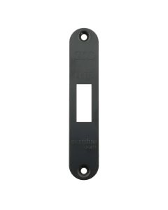 Zoo hardware Radius Forend, Strike and Escutcheon Pack For ZFB02 Fire Brigade Lock PVD Black ZFBAP02-R-PVDBLK