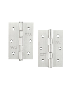 Zoo Hardware ZHSS352S Stainless Steel Slim Knuckle Door Hinge 76 x 52 x 1.5mm Satin Stainless