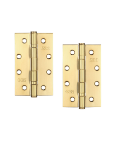 Zoo Hardware ZHSS63PVD Slim Knuckle Bearing Hinge Stainless Steel - Grade 201 - 102 x 63 x 2.5mm Pvd