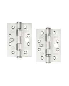 Zoo Hardware ZHSSDB243S Stainless Steel Dog Bolt Door Hinge 4"x3"x3mm Satin Stainless