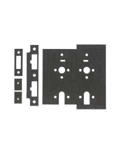 Zoo Hardware ZID60G 2mm Universal Din Lock Intumescent to suit ZDL - Graphite