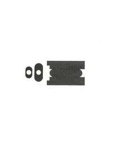 Zoo Hardware ZIF0460G 2mm Flush Bolt Intumescent to suit VS21 - Graphite