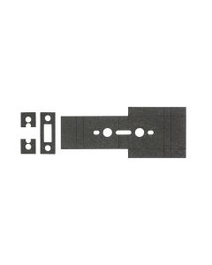 Zoo Hardware ZIUKFD30G 1mm Universal Flat Deadlock Intumescent to suit ZUKFD - Graphite