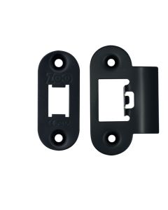Zoo Hardware ZLAP01RPCB Spare Radius Acc Pk for Heavy Duty Tubular Latch Powder Coat Black