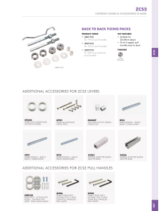 Zoo Hardware ZFP06S Spare Fixing Pack - suitable for 19 - 22 - 30mm pull handles M8 x 65mm Satin Stainless