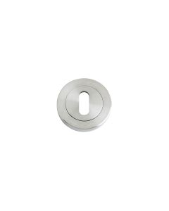 Zoo Hardware ZPS002SS Standard Profile Escutcheon - 50mm dia Satin Stainless