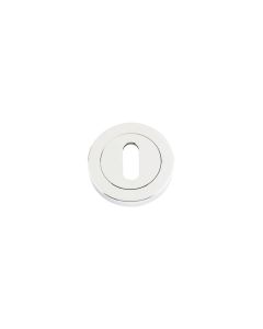 ZOO HARDWARE ZPZ002PN Standard Profile Escutcheon 50mm dia Polished Nickel