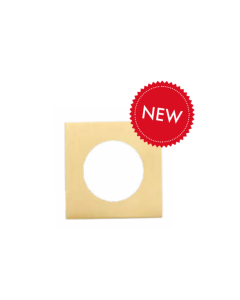 Zoo Hardware ZPZSQSR-FSB ZPZ Spare Square Rose Pack Pvd Satin Brass