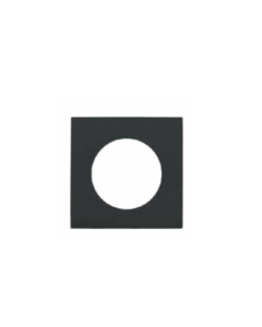 Zoo Hardware ZPZSQSR-OMB ZPZ Spare Square Rose Pack Matt Black