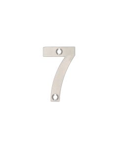 Zoo Hardware ZSN07SS Numerals - No 7 - 50mm Satin Stainless