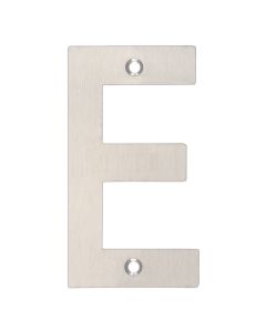 Zoo Hardware ZSNESS Door Letter - E - 102mm Satin Stainless