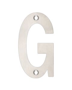 Zoo Hardware ZSNGSS Letter - G - 102mm Satin Stainless