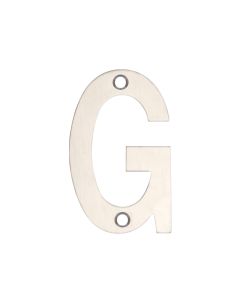 Zoo Hardware ZSNGSS75 Letter - G - 75mm Satin Stainless