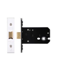 Zoo Hardware ZUKF102SS Flat latch - 102mm C/W Stainless Steel Forend and Strike Satin Stainless