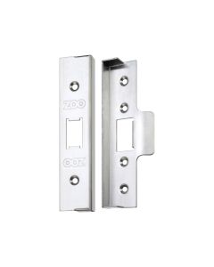 Zoo Hardware ZUKR04SS Rebate Kit to Suit UK Flat Latch - 1/2" lock and striker Satin Stainless