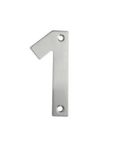 Frelan Screwfix Numeral 100mm JSS-1 Satin Stainless Steel