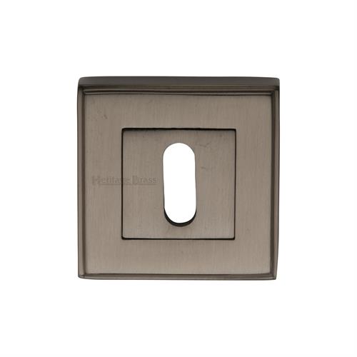 Heritage Brass DEC7000-MB Key Escutcheon Square Matt Bronze finish