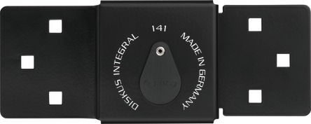 ABUS 141/200 Black Van Lock Hinged Doors Hasp Only