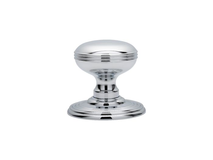 Delamain DK39CCP Delamain Ringed Knob (Concealed Fix) Polished Chrome