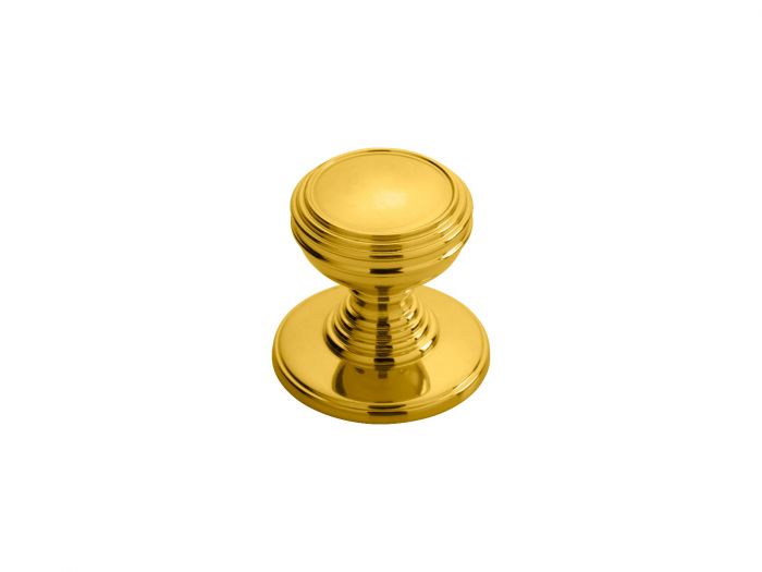 Fingertip Dk47C Ftd Delamain Plain Knob 30Mm Polished Brass