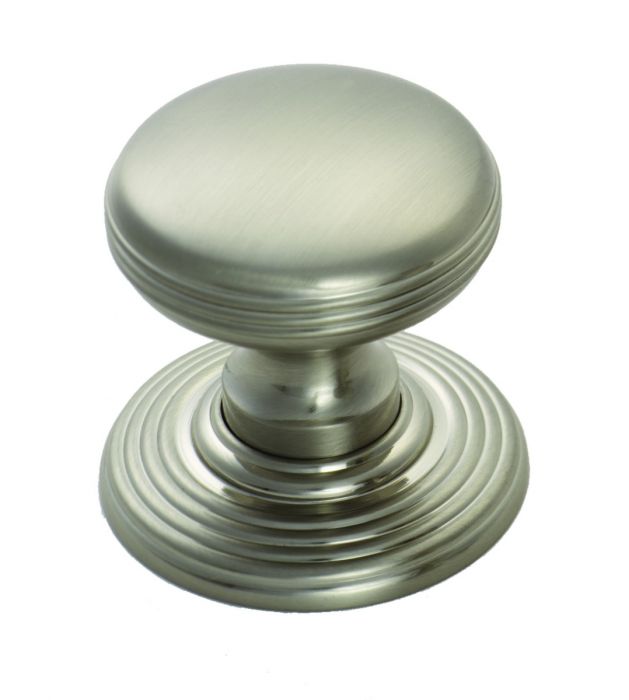 Fingertip Dk49Bsn Ftd Delamain Ringed Knob 28Mm Satin Nickel