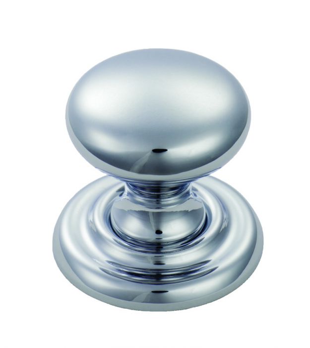 Fingertip Dl47Ccp Ftd Victorian Knob 38Mm Polished Chrome