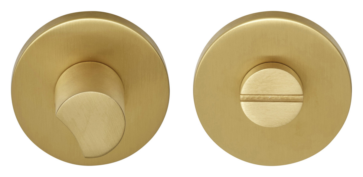 FORMANI ECLIPSE DRWC53 turn and release set including 5/6/7/8 pin PVD satin gold