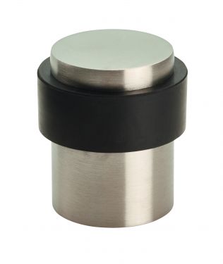 Eurospec DSF1030SSS Floor Mounted Doorstop (Solid) Satin Stainless Steel