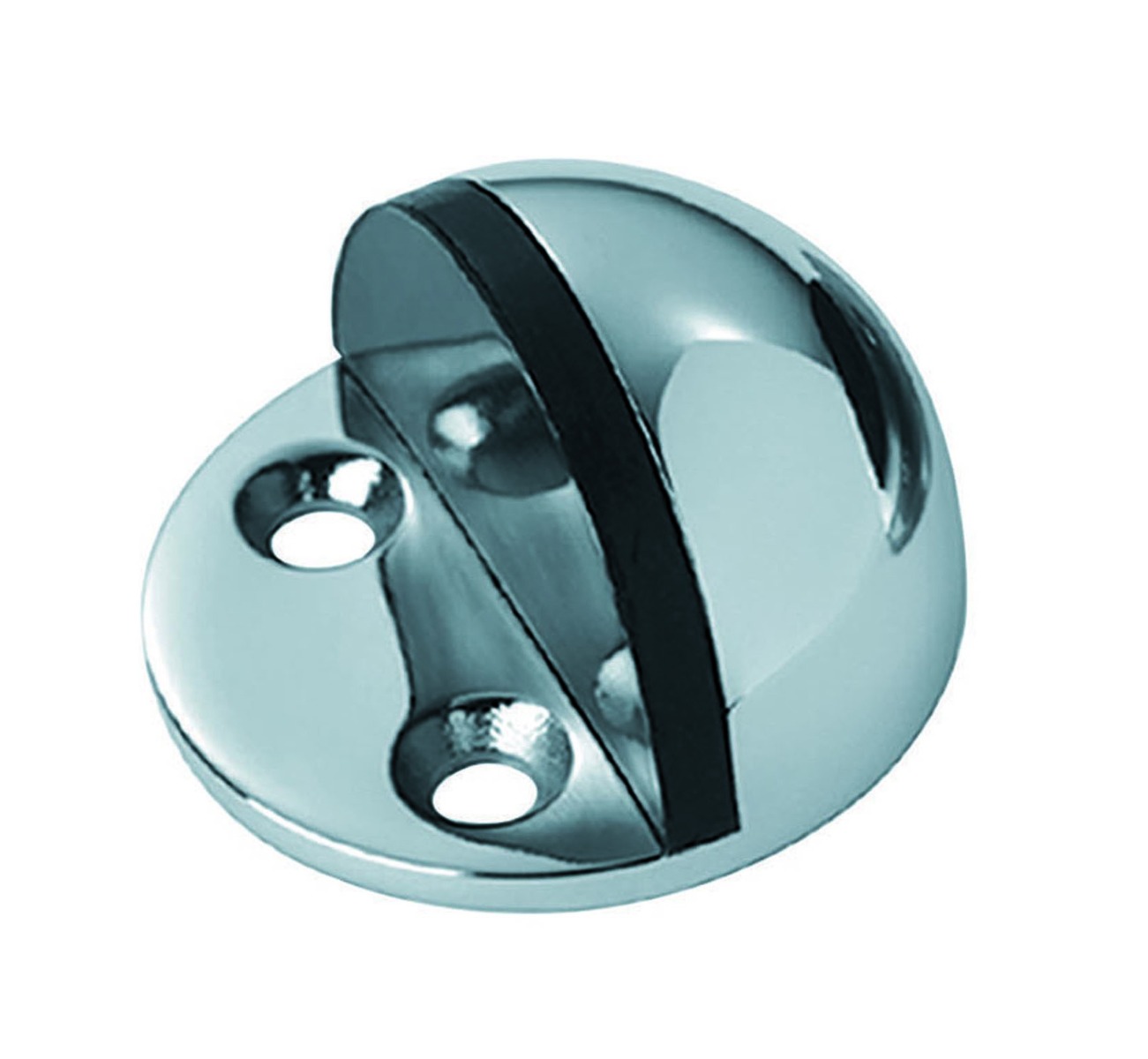 Eurospec DSF1032BSS Floor Mounted Door Stop - Shielded (Small)) Bright Stainless Steel