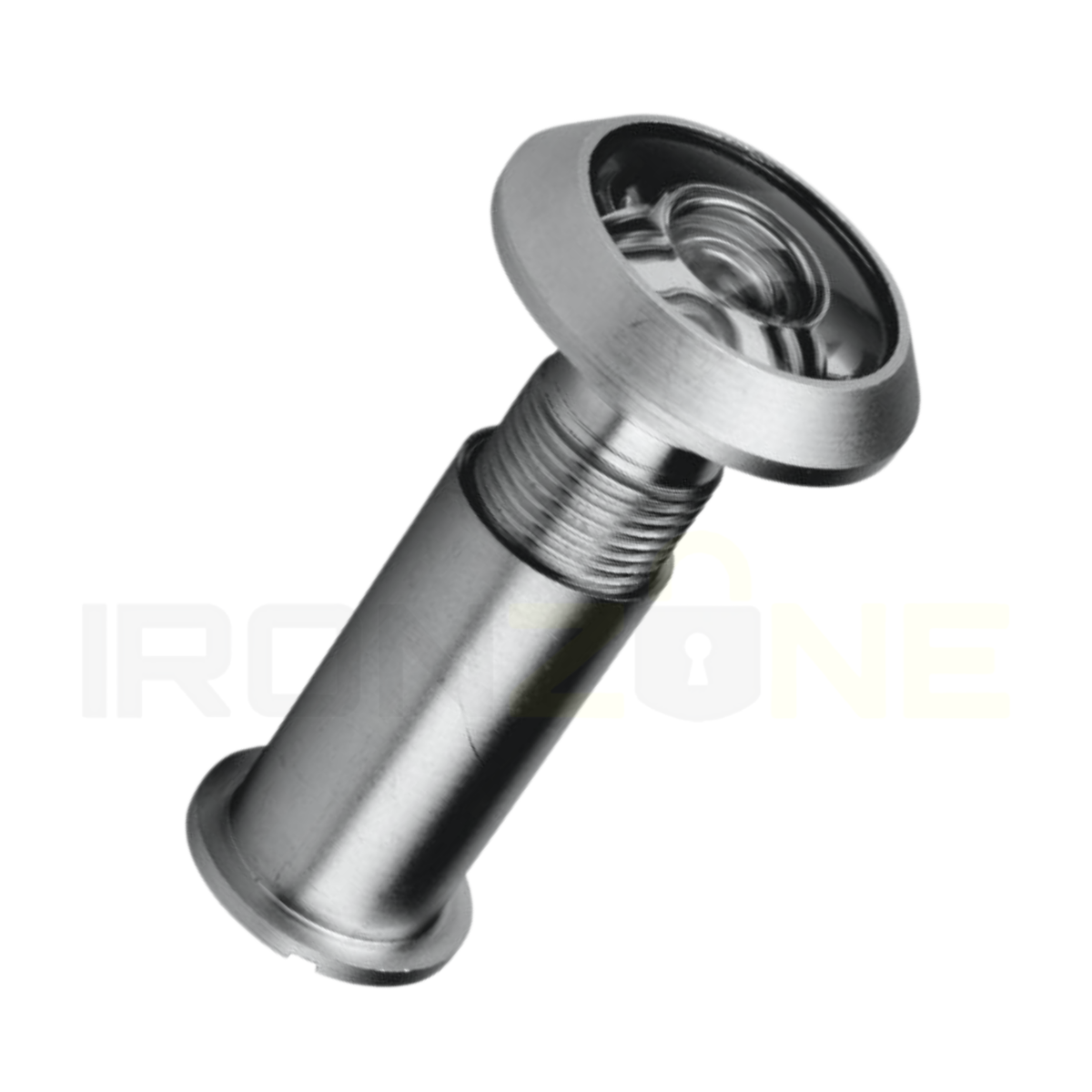IRONZONE Door Viewer 180 Degrees Wide Angle Security 34-55mm - Satin Chrome